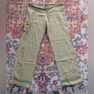 Prana 100% Cotton Wide Leg Yoga Pants